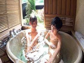 愛のむきだしPart2 ななこ＆かおり　湯けむり男の娘レズビアン　サンプル画像15